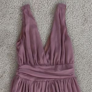 Maxi bridesmaid/wedding dress